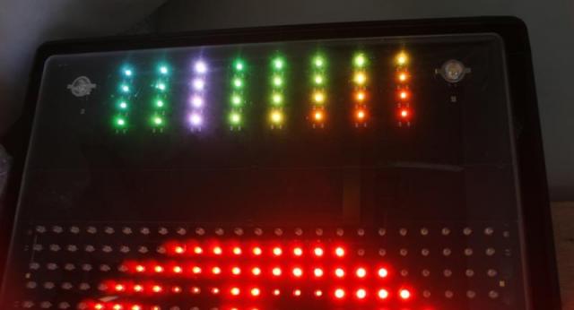 NS-RM4115S(片面/大型/赤色LED)1.9mの大型現行同等モデル 24ドット文字　赤色